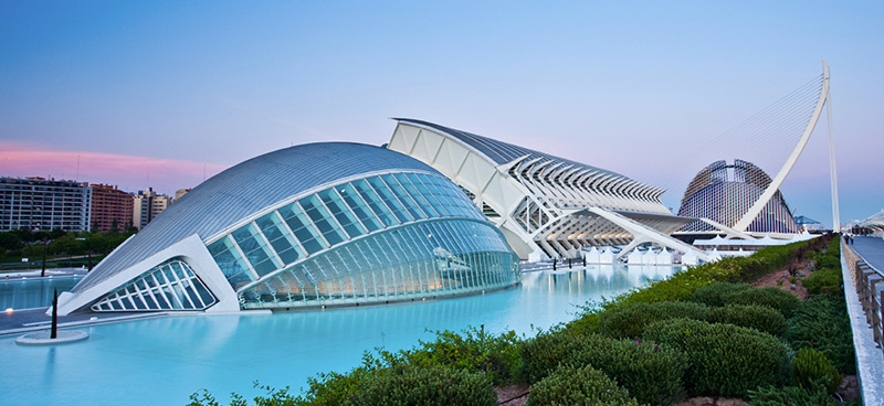 Città delle arti e delle scienze Citta delle arti e delle scienze di valencia